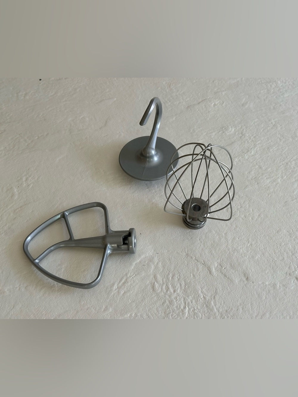 KitchenAid Artisan Tilt Head Mixer Paddle, Whisk Wire Whip, Dough Hook— NWOT